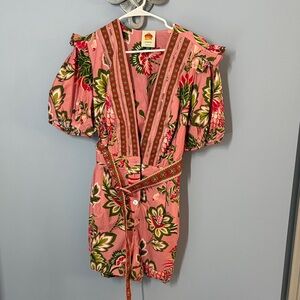 FARM Rio Pink Floral Jumpsuit